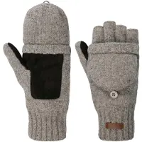 Barts - Haakon Bumgloves - Handschoenen L/XL, grijs