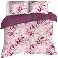 De Witte Lietaer Dekbedovertrek Coral Corsage Percal-240 x 200 / 220 cm | Lits-Jumeaux