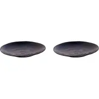 Palmer - Kiryu - Bord - 2 stuks - ø 23,5 cm - Blauw - Porselein - Bordenset