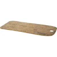 Cheforward serveerplank lapis 53 x 20 cm bruin melamine