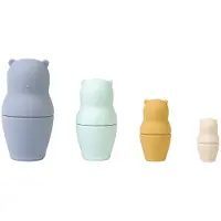 Saro Silicone Didactic Matrioskas Veelkleurig Kinderen