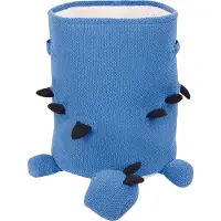 Beliani BAGNU - Opbergmand - Blauw - Katoen
