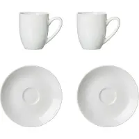 Ritzenhoff & Breker Espressoset Bianco Set van 4