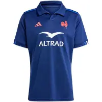 Adidas Tricot 'France' donkerblauw / lichtrood / wit