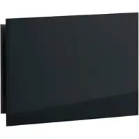 Sunshower ventilatierooster rechthoek 11x5 cm zwart glas