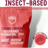 Imby Insect Based Hondenvoer MAXI - 10kg - 100% natuurlijk hondenbrokken - Insecteneiwit - Hondenvoeding