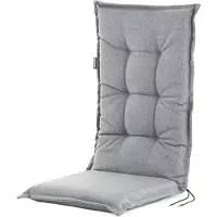 Madison Tuinkussen Outdoor Manchester Light Grey Hoge Rug (123 x 50 cm)
