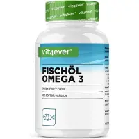 Vit4ever Omega 3 Visolie Triglyceride Vorm - 420 Capsules - 1000mg visolie per capsule en de omega 3 vetzuren EPA en DHA - Duurzame Visvangst - Hoge Zuiverheid