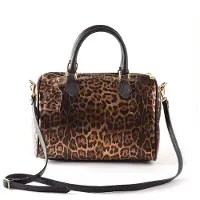 Giuliano bowlingtas Giselle - Metallic - Panter - Dames - Made in Italy