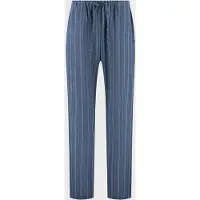 Yumeko Pyjamabroek Flanel XL Blauw - Eco, Bio & Fairtrade