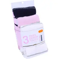 Sarcia.eu 3 x Panty met horizontale strepen