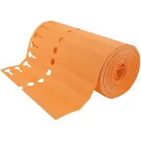 Combicraft Blanco PVC Sleufetiketten oranje, 200 x 20 mm, 200 micron - 1000 stuks op rol