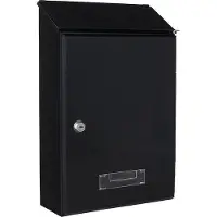 Rottner tresor Rottner Brievenbus Fiona|Zwartgrijs|36x23,5x9,5cm|