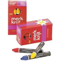 ZHK Onuitwisbaar Merkkrijt Geel - 100 x 13 mm