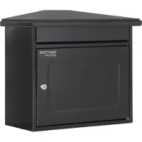 Rottner tresor Rottner Brievenbus Lillian Antraciet - 35x39x20,5cm