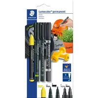 Staedtler Lumocolor 60 mixed sets markers 4-pack