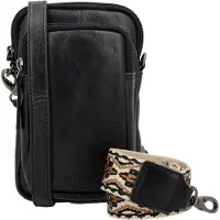 Hide & Stitches Next Navajo Phonebag black