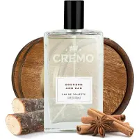Cremo Bourbon & Oak cologne Spray Een verfijnde mix van DistillerAs Spice Fine Bourbon en White Oak 34 Oz