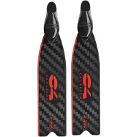 C4 S-990 Firestone 40 Spearfishing Fins Rood,Zwart EU 36-37