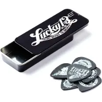 Dunlop Lucky 13 - Blikje met 6 plectrums
