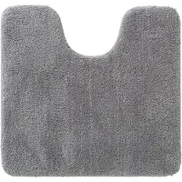 Sealskin Cosima - Toiletmat 57x60 cm - 100% gerecycled Polyester - Grijs