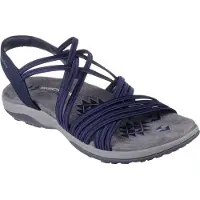 SKECHERS Sandaal 'Reggae Slim - Sunnyside' blauw