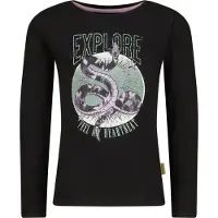 Vingino T-shirt Jasmine Meisjes Grijs 116