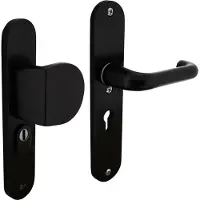 Intersteel Veiligheidsbeslag SKG3 greep/kruk PC55mm met kerntrekbeveiliging - aluminium/zwart