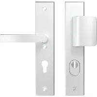 Axa Veiligheidsbeslag Edge Plus D-duwer+kruk Blok PC72 anti-kerntrek F1
