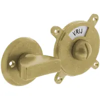 Intersteel Wc Sluiting George Vrij Bezet Messing Getrommeld