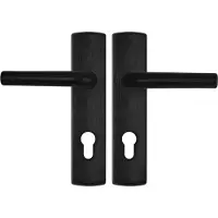 Axa Deurbeslag | Deurklink met cilinderschild | | Curve | 72 mm