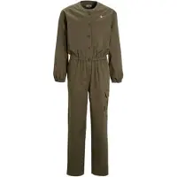 Me & My Monkey boilersuit Roxanne groen Jumpsuit Meisjes Katoen Ronde hals - maat 170/176