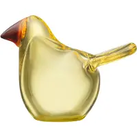 Iittala Birds by Toikka vliegenvanger Citroen-koper
