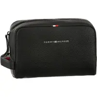 Tommy Hilfiger Toilettas 'Essential' rood / zwart / wit