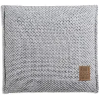 Knit Factory Lynn Kussen - Licht Grijs - 50x50 cm