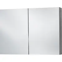 Differnz Somero spiegelkast 80cm antraciet