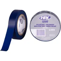 Hpx PVC isolatietape | Blauw | 15mm x 10m - IL1510 | 200 stuks IL1510