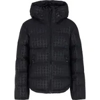 Protest ski-jas Romy Jr zwart Skijack Meisjes Polyester Capuchon Pied de Poule - maat 104
