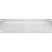 Formani Square LSQ621BI binnenbriefplaat - mat RVS