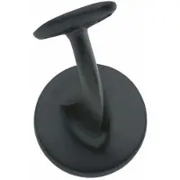 Intersteel Leuninghouder blind hol zadel - mat zwart
