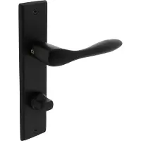Intersteel Deurklink Banaan Wc Sluiting 63 8 Zwart
