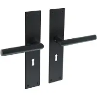 Intersteel Deurbeslag | Deurklink met sleutelschild | | Jura | 56 mm