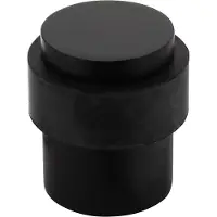 Intersteel Deurstop vloermontage 30mm - mat zwart