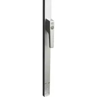 P & E P+E Veiligheidsespagnolet voor ramen afsluitbaar SKG2 180cm linksdraaiend - aluminiumgrijs F1