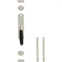 Intersteel | Kruk-espagnolet | Rechts Ton 400 met stangenset 2x1250mm | Nikkel/ebbenhout