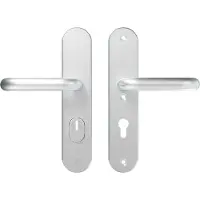 Axa Oval Plus veiligheidsbeslag PC72 SKG3 met kerntrekbeveiliging kruk/kruk