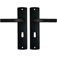 Axa Deurbeslag | Deurklink met sleutelschild | | Curve Blok | 55 mm