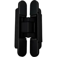 Axa Verdekte scharnier 177x28mm zwart 1910-3D