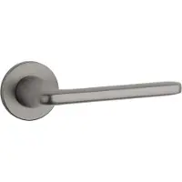 STILE deurklinken Uta Titanium op rond rozet