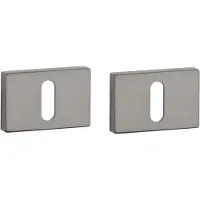 Aprile Prestige sleutelrozetten 50x33x7mm grafiet